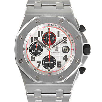 AUDEMARS PIGUET オーデマピゲ ロイヤルオーク コピー 26170ST.OO.1000ST.01 オフショアクロノ シルバー/ブラック